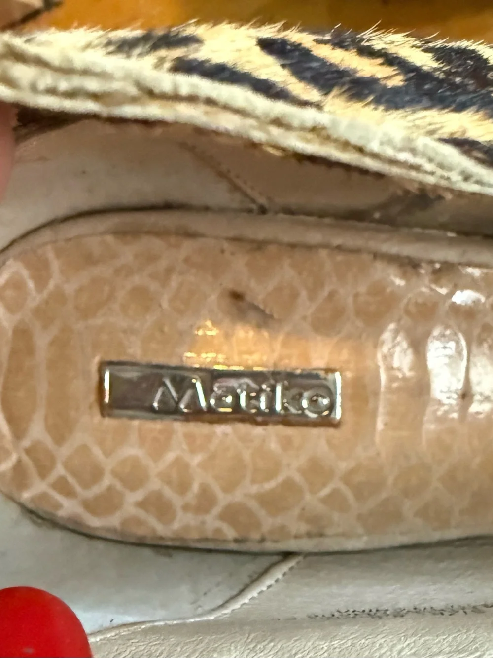Matiko Leopard Print Women's Platform wedge Pumps - Animal Print Heels 8.5